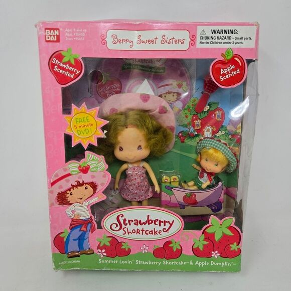 Bandai Namco Other - Berry Sweet Sisters STRAWBERRY SHORTCAKE And Apple Dumpling 2002 Summer Lovin'